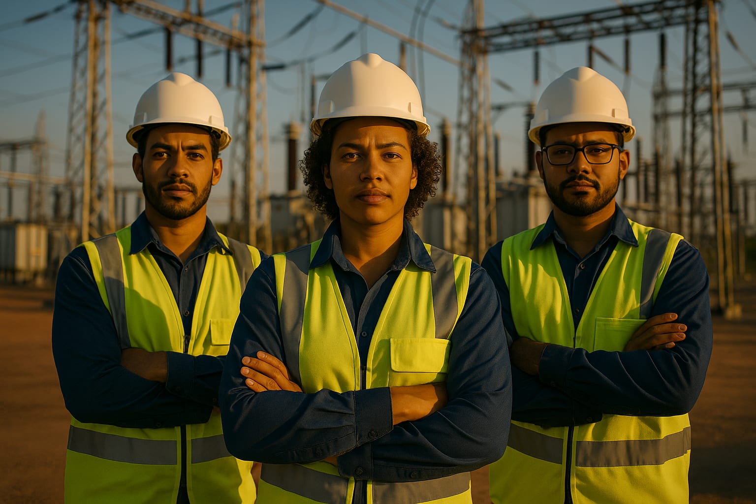 Equipe da Fontes Soluções Energéticas